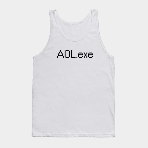 AOL.exe Tank Top by The90sMall